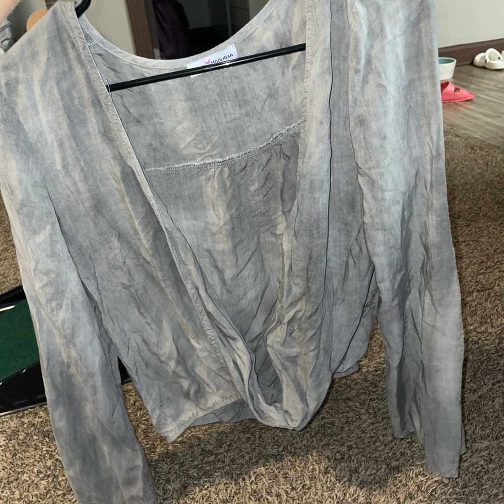 Long sleeve blouse